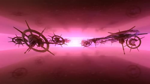 Roter Weltraumhorizont