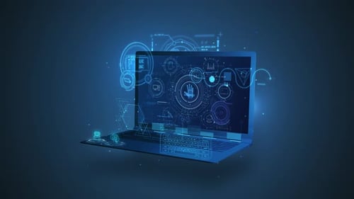 Animated Infographic of User Identification and Access