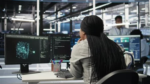 Data Center Software Developer Using Artificial Intelligence Deep Learning Model