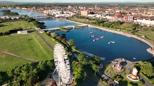 Southport Aerial, Cidade do Reino Unido