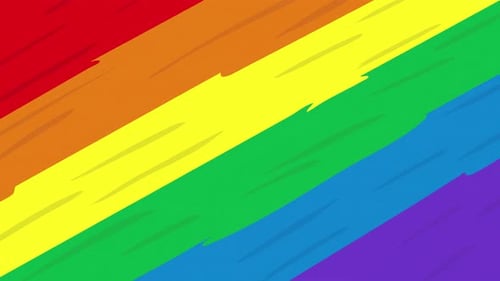 Vertikaler Rainbow Flow-Hintergrund
