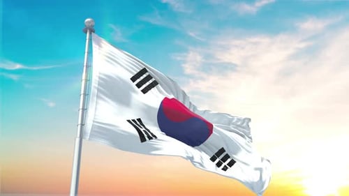 Flagge Südkoreas