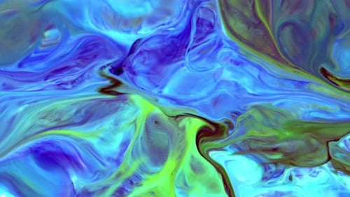 Abstract Liquid Paint Art Background