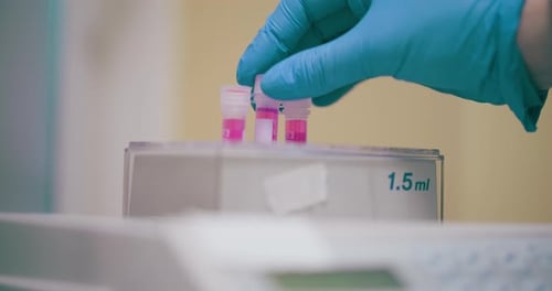 Chercheur d'un laboratoire de soins de santé travaillant sur un vaccin contre la COVID-19, le cancer et la grippe