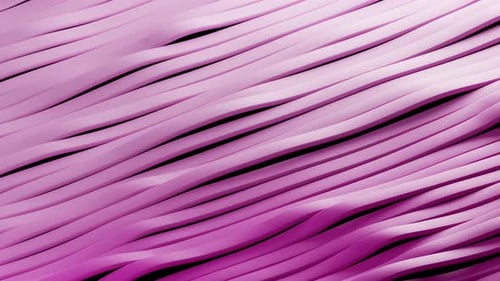 Bright Colored Wavy Pattern Abstract Background 3d Seamless Loop