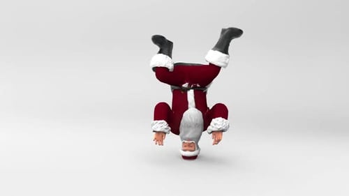 Santa Claus Head Spin Loop