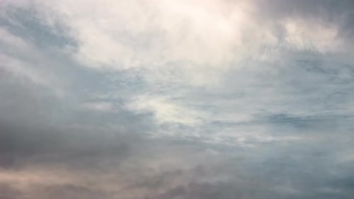 Cloud Timelapse Wechselnder Himmel - 2K