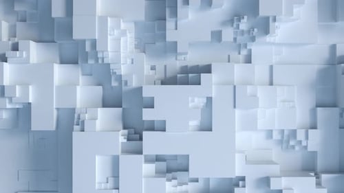 Clean Blue Geometric Background 123 4K