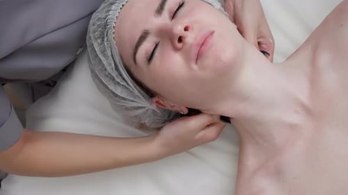 Neck Massage at Spa Treatment