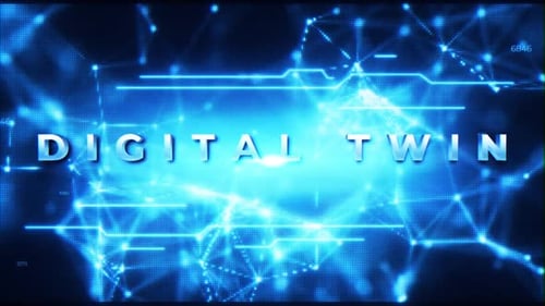 Digital Twin Words On Digital Technology Plexus