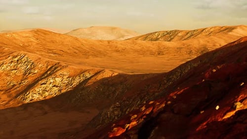 Red Sand Dunes of Namibia