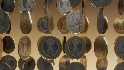 Coins Background Loop