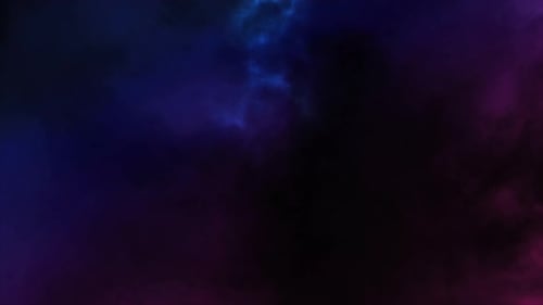 Abstract Neon Blue and Pink Smoke Fluid Background Animation