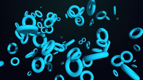 Ring Shape Background Loop