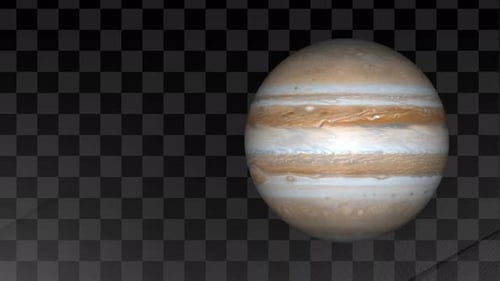 Jupiterplanet und Alphakanal. 2092