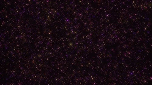 Bunte abstrakte glitzernde Staubpartikel-Hintergrundschleife