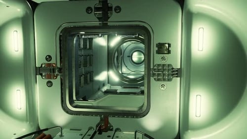 View From Cockpit International Space Station