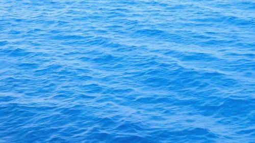 Abstract gentle sea waves background. Beautiful beach ,Aerial drone footage