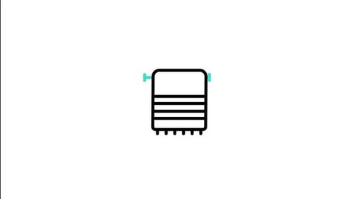 Towel Animated Icon