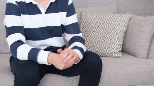Anxiety Stressed Man