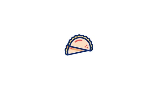 Empanada Animated Icon