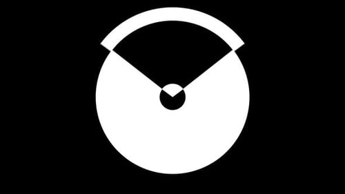 Kaleidoscope Collection: Luma matte transition of concentric circles with inversely expanding inner