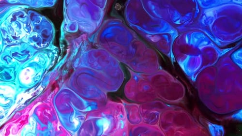 Abstract Colorful Ink Movements Spreads On Water Texture 1052