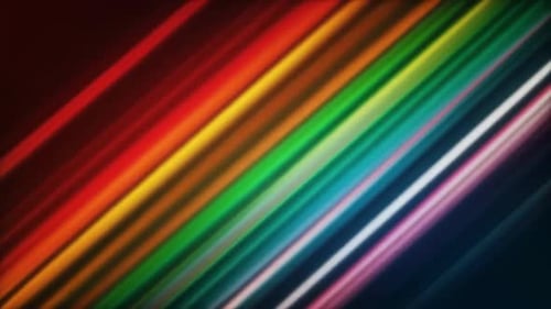Vibrant Rainbow Diagonal Motion Streaks Background