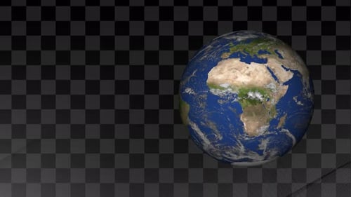 Erde, Planet und Alphakanal. 2081