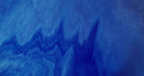 Abstract Deep Blue Liquid Swirl