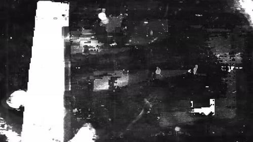 Textura de ruido digital retro con artefactos de grunge y parpadeo estático