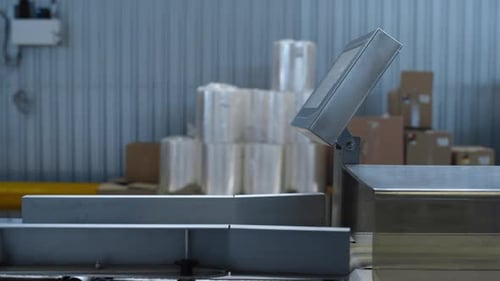 Industrial Weighting System at Warehouse