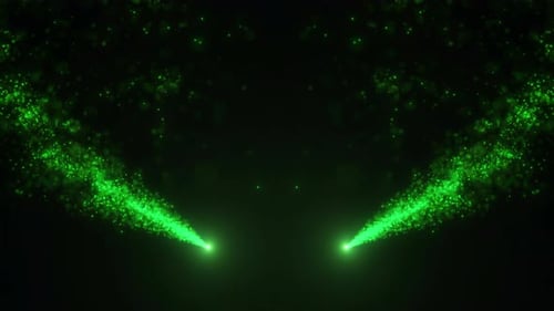 4K Goldpartikel und Funkeln. Weihnachtsglitzer. 3D leuchtende Staubspur. Explosionsfeuerwerk.