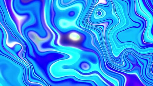 Animation d'arrière-plan abstraite en boucle transparente et torsadée