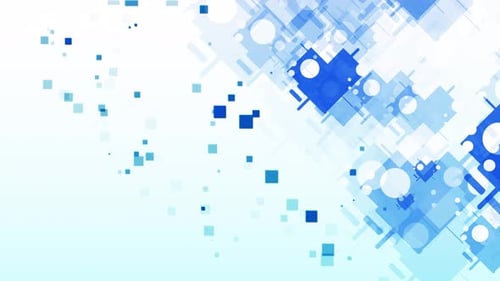 Technology Background Loop, Business Corporate Abstract 26