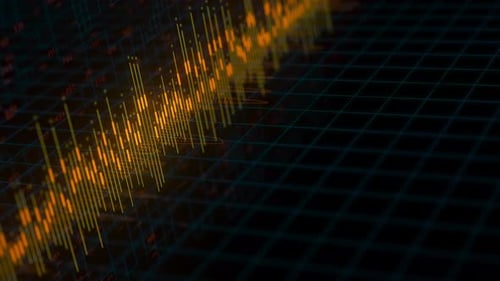 Große Daten, komplexe Graphenanimation, Quantencomputer-Universum, Cyberraum der KI-Technologie, Futuristisch