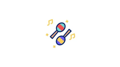 Maracas Animated Icon
