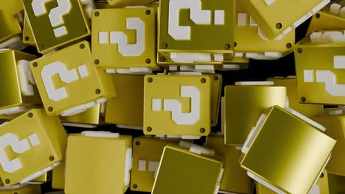 Mario Bros Question Blocks Transition