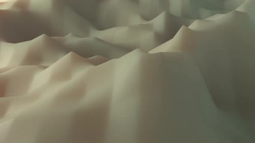 Abstract Flowing Organic Wave Background Animation