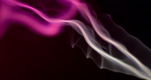 Creative abstract art background with smoke