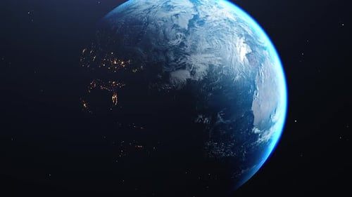 Earth Rotation Background
