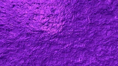 Abstract Fluid Purple Metallic Texture Seamless Loop