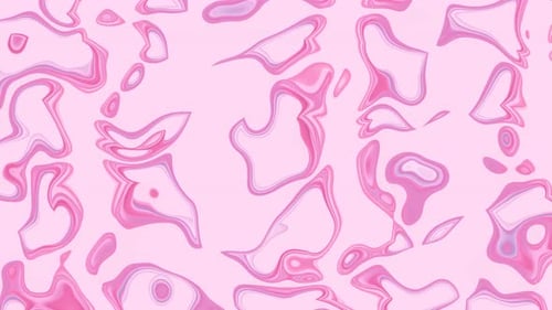 Abstract Fluid Pink Liquid Motion Background