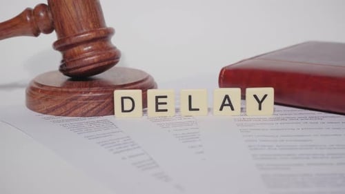 Gavel With Word Delay