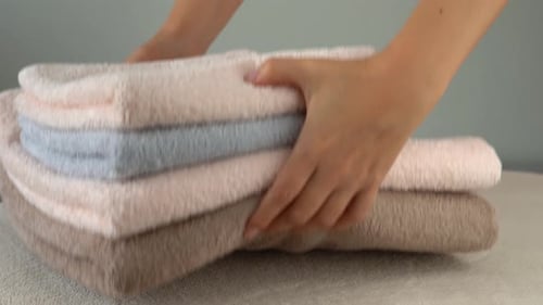 Stack of Folded Towels