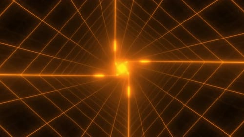 Abstrakte Lichtweganimation