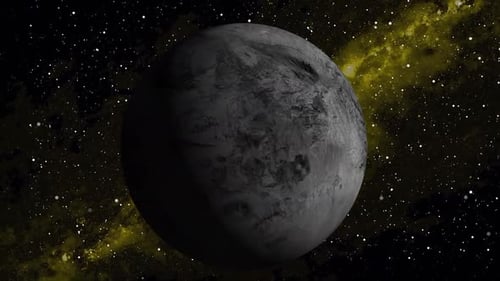 Moon planet animated