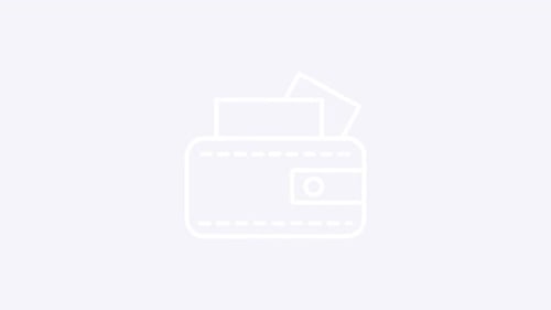 Animated Wallet Icon with Money for Financial Concepts