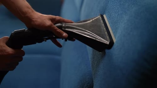 Professional Couch Cleaning with Modern Steam Technology