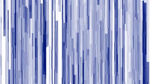 Animated Abstract Blue Vertical Glitch Background